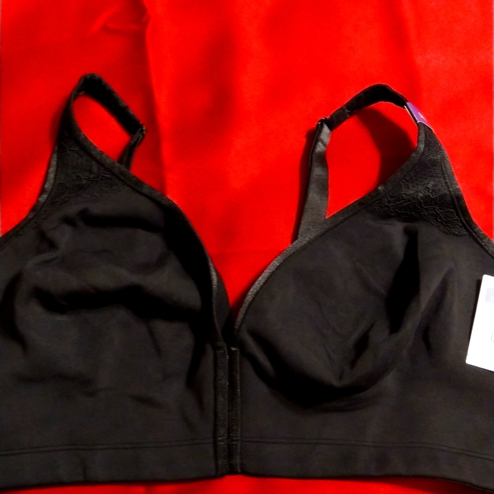 Brand New, never worn Catherines No-wire Cotton Front-close Bra